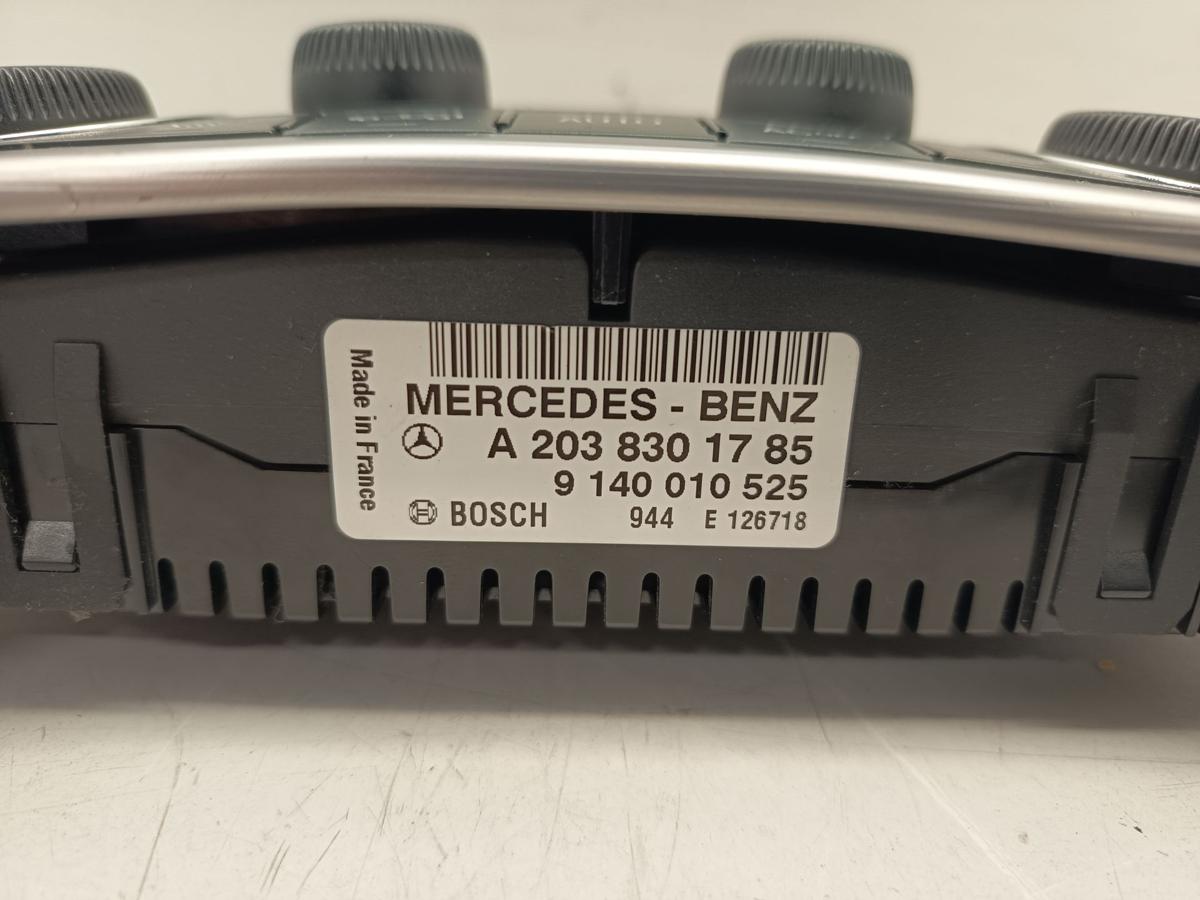 Mercedes C Klasse W203 original Klimabedienteil A2038301785 Baujahr 2004