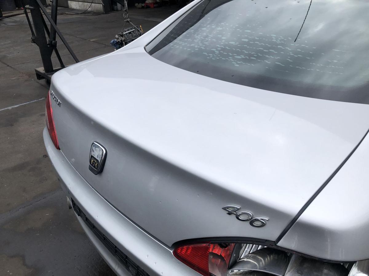 Peugeot 406 Coupe original Heckklappe Deckel hinten Thalliumgrau Bj 2002