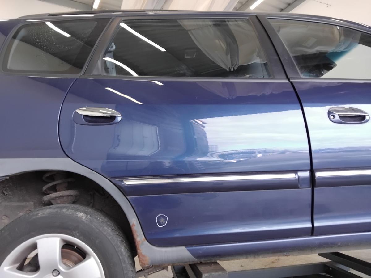 Kia Carens II original T&uuml;r hinten rechts 1C Imperial Blue BJ2002