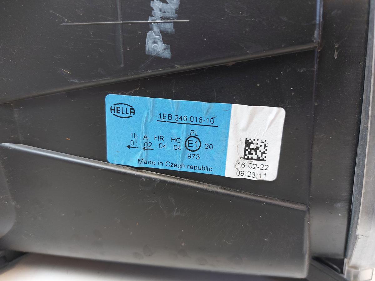 Skoda Fabia 6Y Combi Scheinwerfer rechts Frontscheinwerfer Lampe Hella Halogen