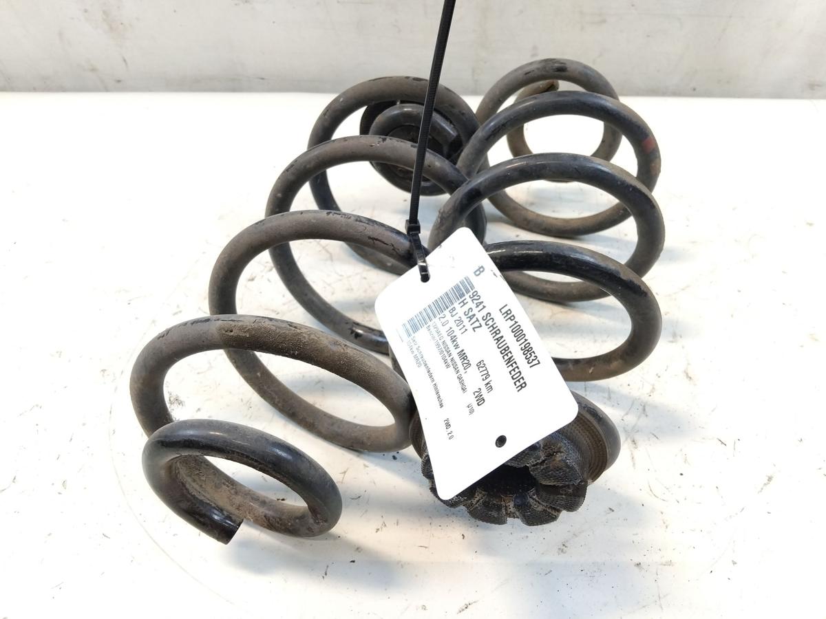 Nissan Qashqai J10 original Satz Schraubenfedern Hinterachse 2WD Bj.2011