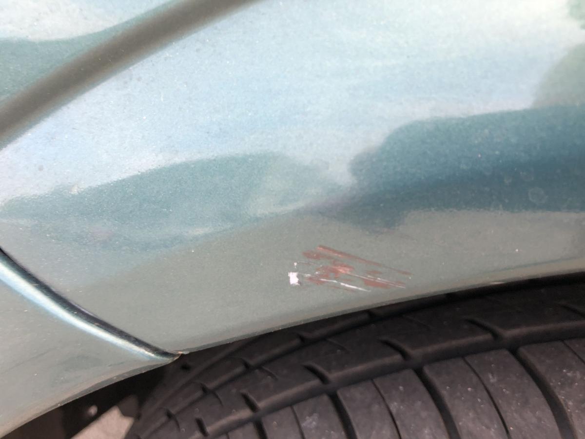 Opel Astra G Kotfl&uuml;gel vorn links Fahrerseite Seitenwand 3GU Jadegr&uuml;n