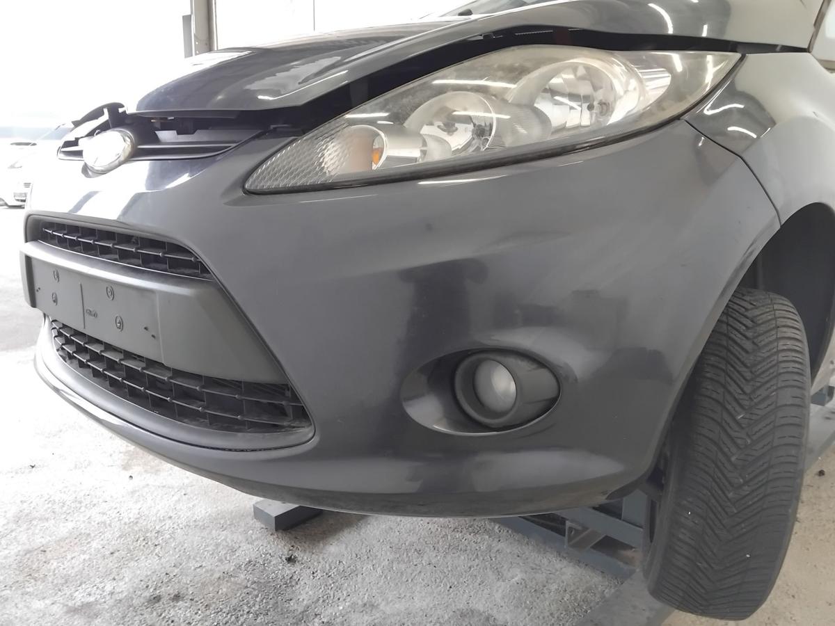 Ford Fiesta JA8 original Stossf&auml;nger Sto&szlig;stange vorn Royal-Grau Metallic BJ2009