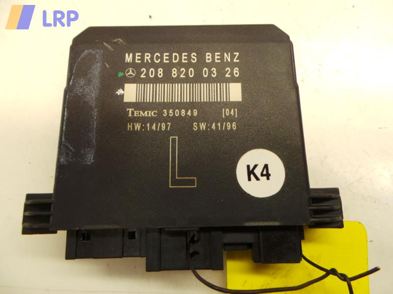 Mercedes CLK C208 Steuergerät Tür vorn links 2088200326 350849 TEMIC BJ1997