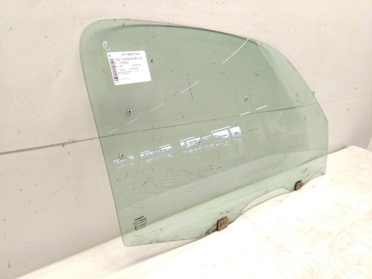 Nissan Micra K11 original T&uuml;rscheibe vorn rechts 3-t&uuml;rig gr&uuml;ncolor BJ2001