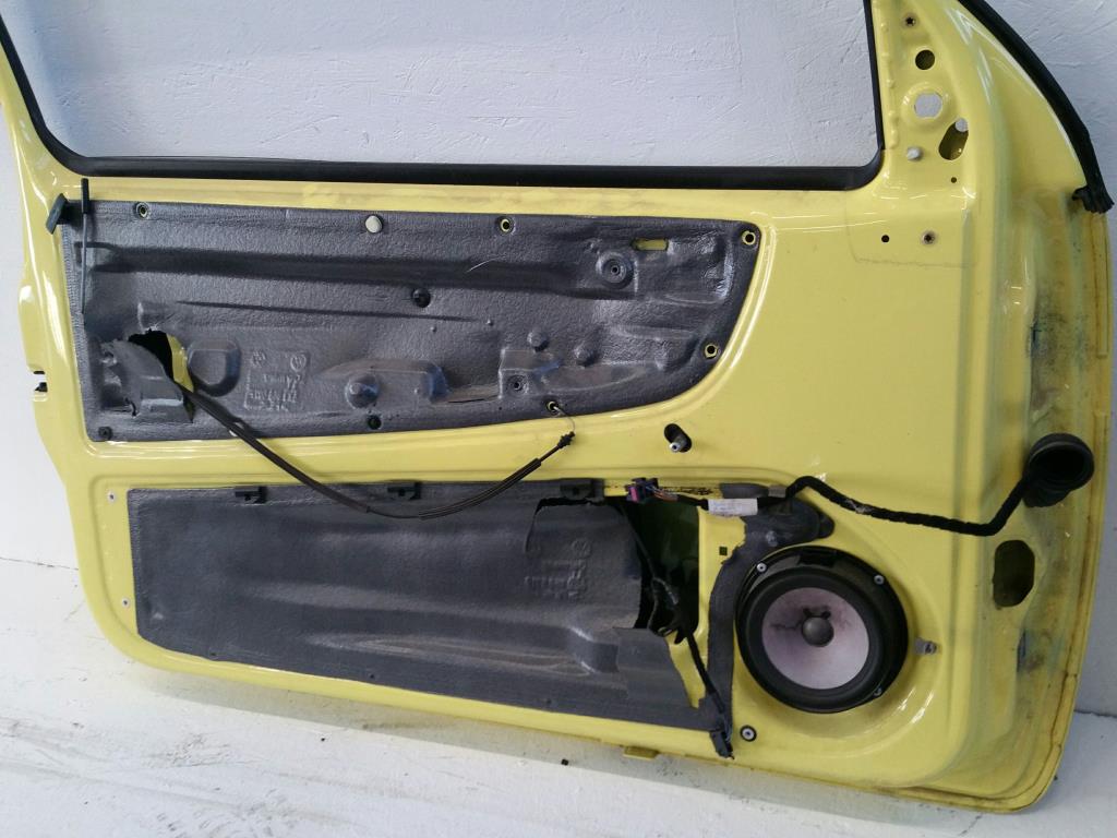 VW Lupo 3L TDI Bj.00 Tür vorn links Fahrertür ALU gelb LD1B