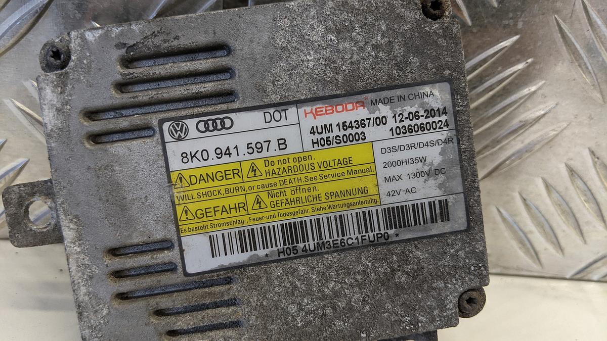 Skoda Octavia 5E Scout Vorschaltgerät Xenonscheinwerfer rechts 8K0941597B