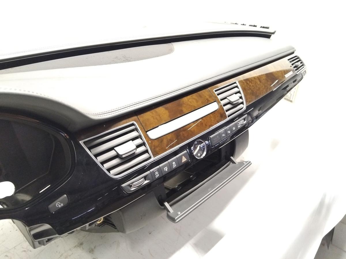 Audi A8 A8L D4 4H orig Armaturenbrett Cockpit Leder soul inkl.Display MMI BJ2015