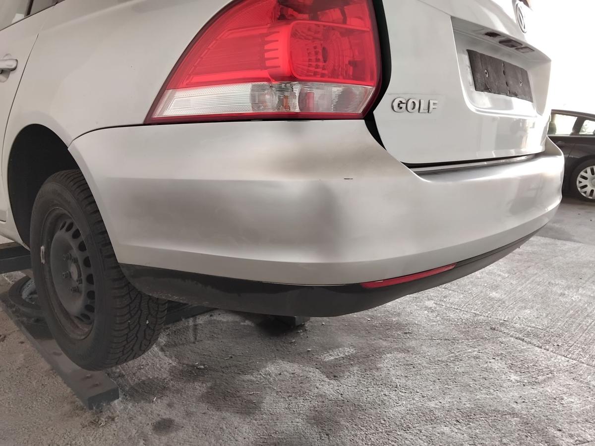 VW Golf 5 Variant original Stoßstange Stoßfänger hinten BJ2007 LA7W reflexsilbermetallic