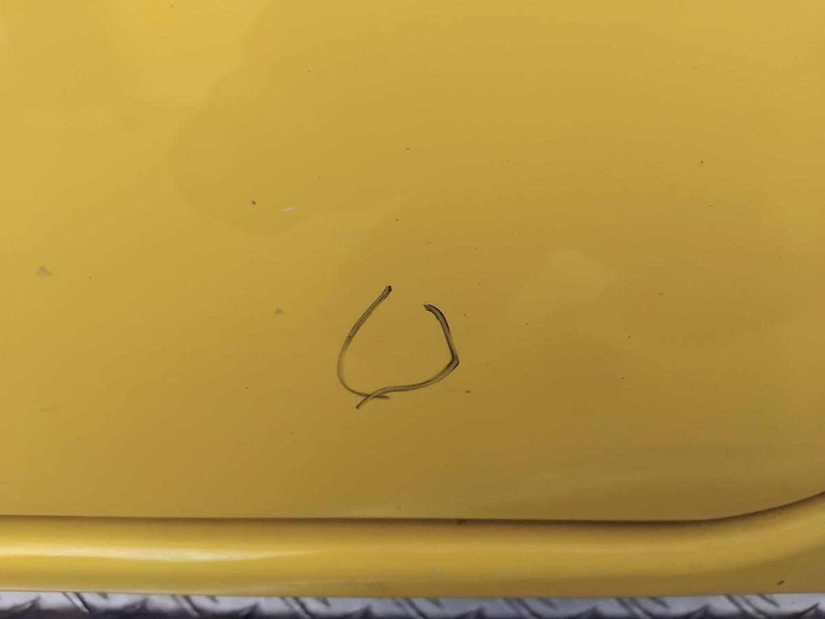 Renault Kangoo 1 Tür vorn links Fahrertür gelb OV396 yellow lemon BJ1998