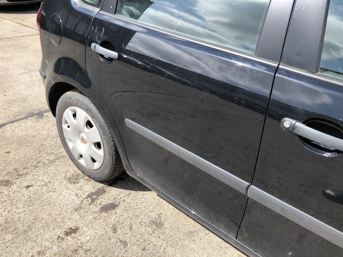 VW Polo 9N3 T&uuml;r hinten rechts Fondt&uuml;r im Rohbau L041 Brillantschwarz