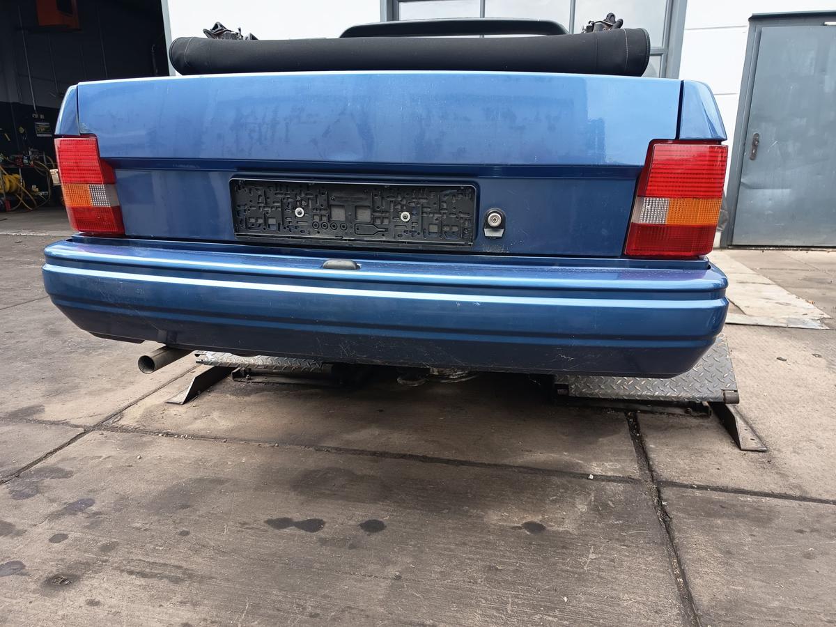 Ford Escort Cabrio IV MK4 ALF orig Stoßstange hinten Stoßfänger KA9 Blau Bj 1989