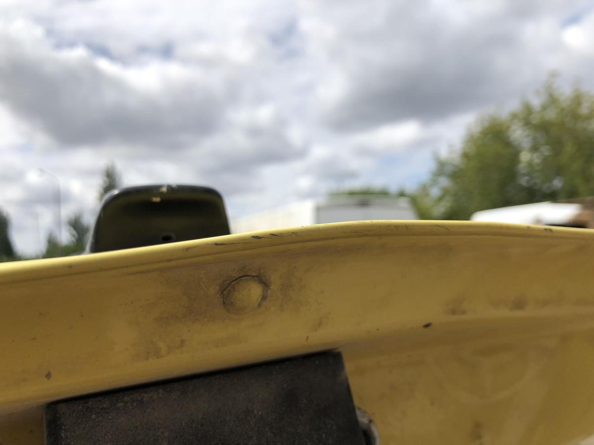 Seat Mii Typ AA Heckklappe mit Heckscheibe LB1B Sunflower Yellow Besch&auml;digt