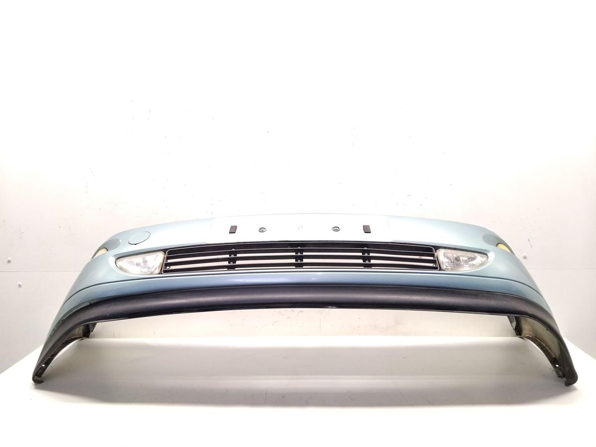 Ford Focus 1 Ghia original Sto&szlig;stange Sto&szlig;f&auml;nger vorn BJ2000 Aquamarine Frost