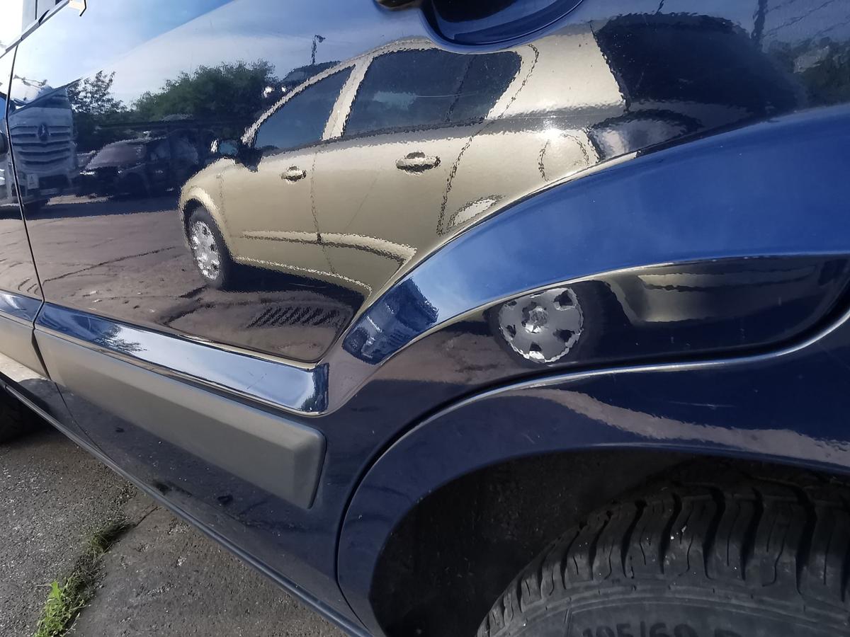 Ford Fusion JU2 Tür Autotür Rohbautür Fondtür hinten links Blazer Blau DELLE