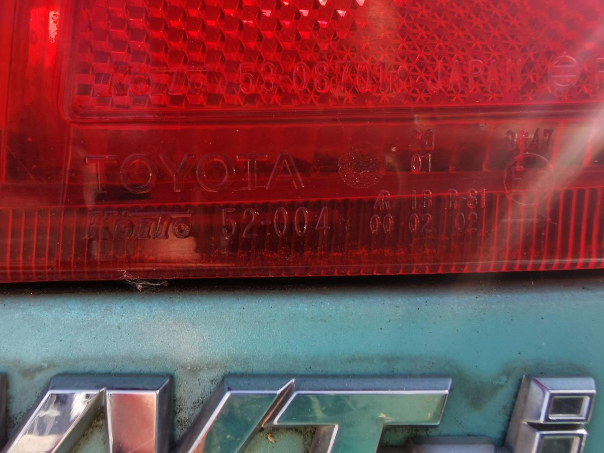 Toyota Yaris XP10 Rückleuchte Schlussleuchte Rücklicht hinten rechts 3 Türer