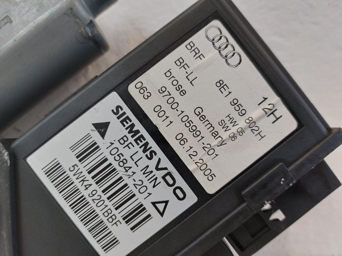 Audi A4 8E 8EC B7 Avant Fensterhebermotor T&uuml;r vorn rechts Beifahert&uuml;r