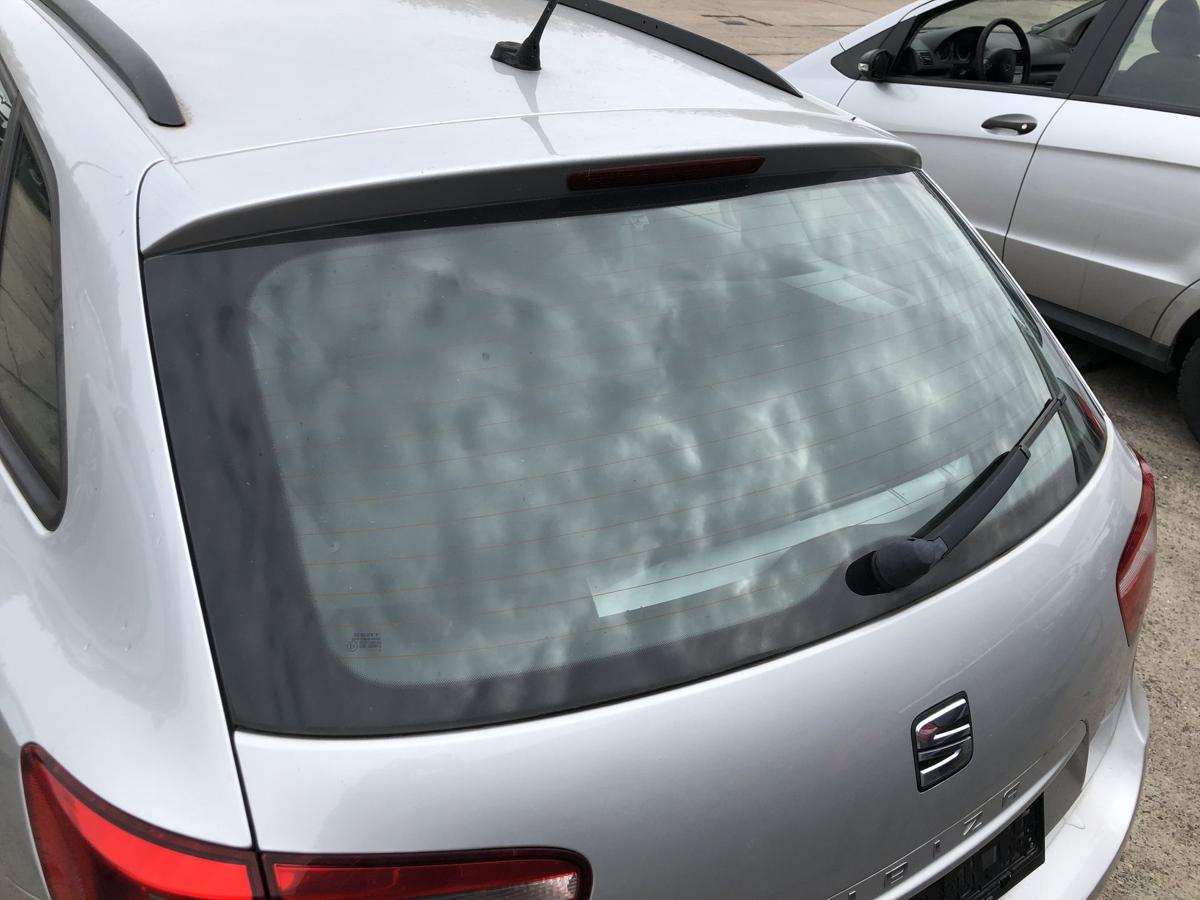 Seat Ibiza 6J 6P ST Kombi Heckklappe Kofferklappe mit Scheibe LX7W Eissilber