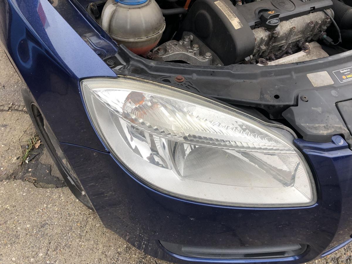 Skoda Fabia 2 Typ 5J Scheinwerfer rechts Frontscheinwerfer f&uuml;r H4 2006 bis 2010