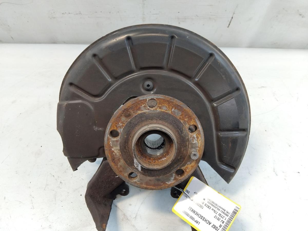 VW Golf 6 Achsschenkel Radlagergehäuse Vorderachse rechts 1.2TSI Bj.2012 VW Golf 6 Achsschenkel Radlagergehäuse Vorderachse rechts 1.2TSI Bj.2012