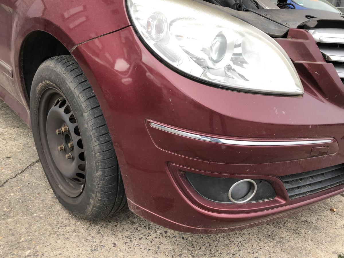 Mercedes B Klasse W245 Sto&szlig;f&auml;nger vorn Frontsch&uuml;rze mit Nebel 597 Saturnrotmet
