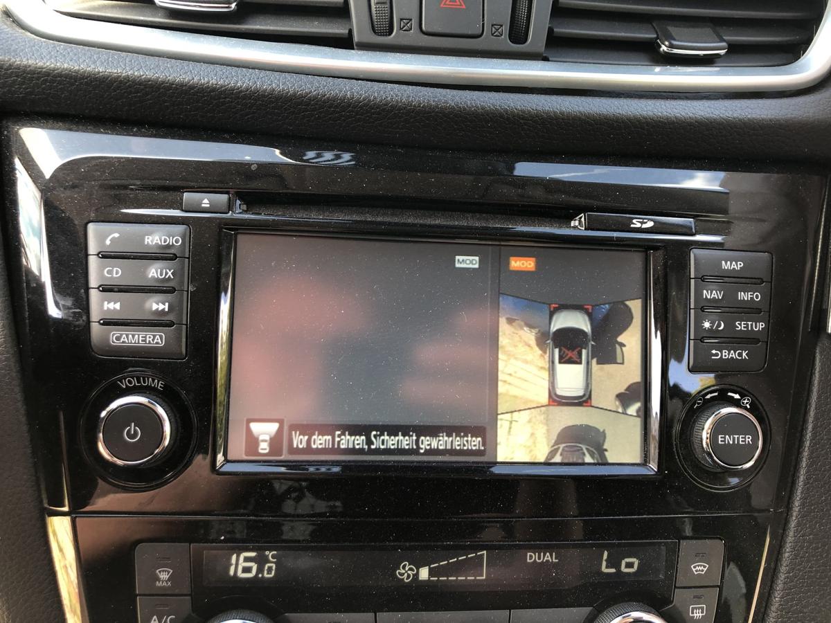 Nissan Qashqai J11 Radio Autoradio Navigation 360 Grad Kamera Originalteil