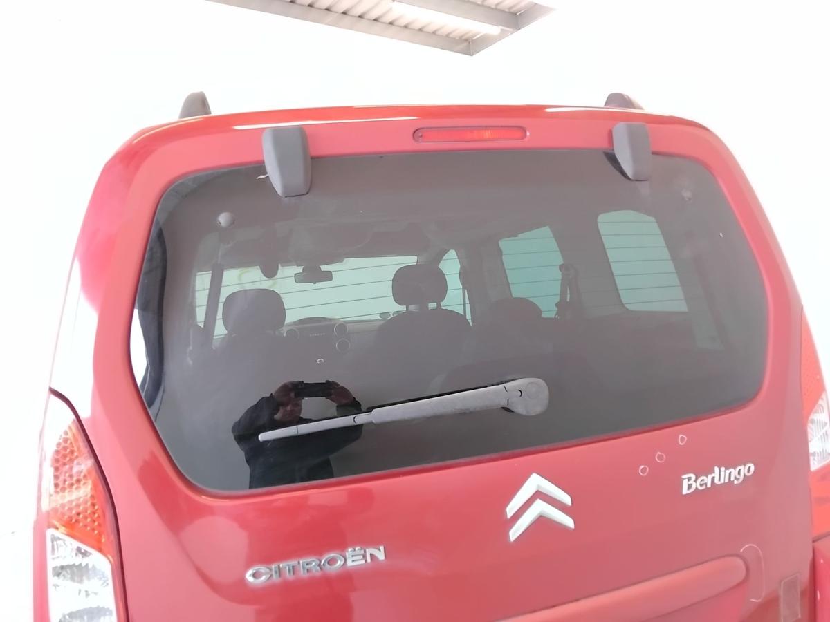 Citroen Berlingo 2 Heckklappe EKQ luziferrot inkl. Heckscheibe klappbar BJ2010