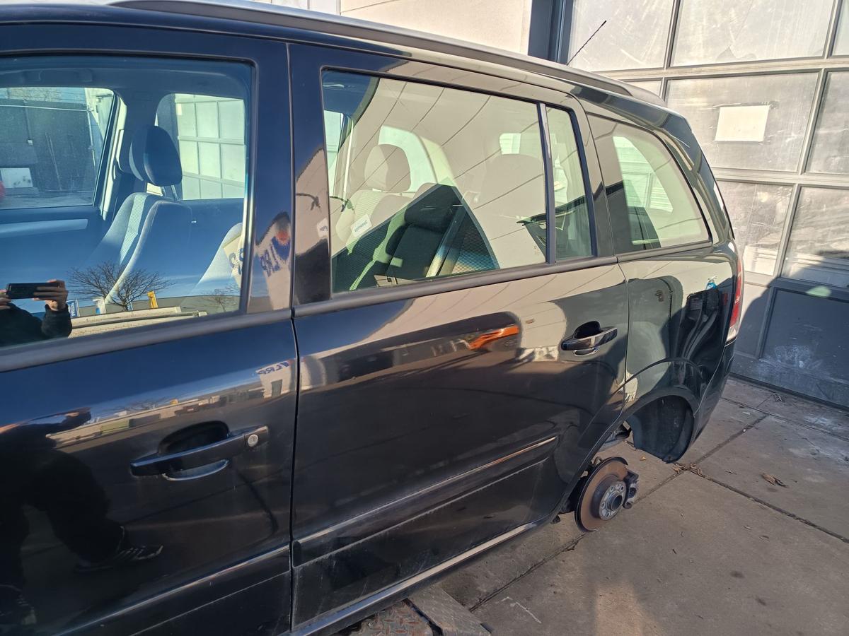 Opel Zafira B original T&uuml;r hinten links Z20R schwarz Baujahr 2005