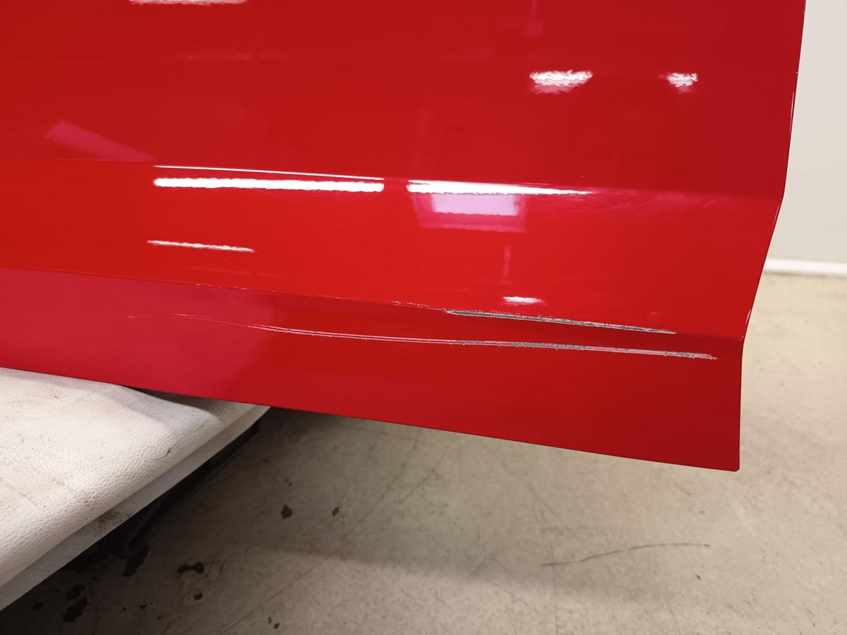 VW Polo VI AW 5TRG original Tür vorn links Fahrerseite LP3G Flashrot Bj 2021