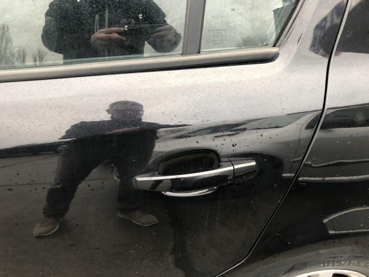 Opel Corsa D T&uuml;r hinten links Fondt&uuml;r im Rohbau 2HU Saphirschwarz Met