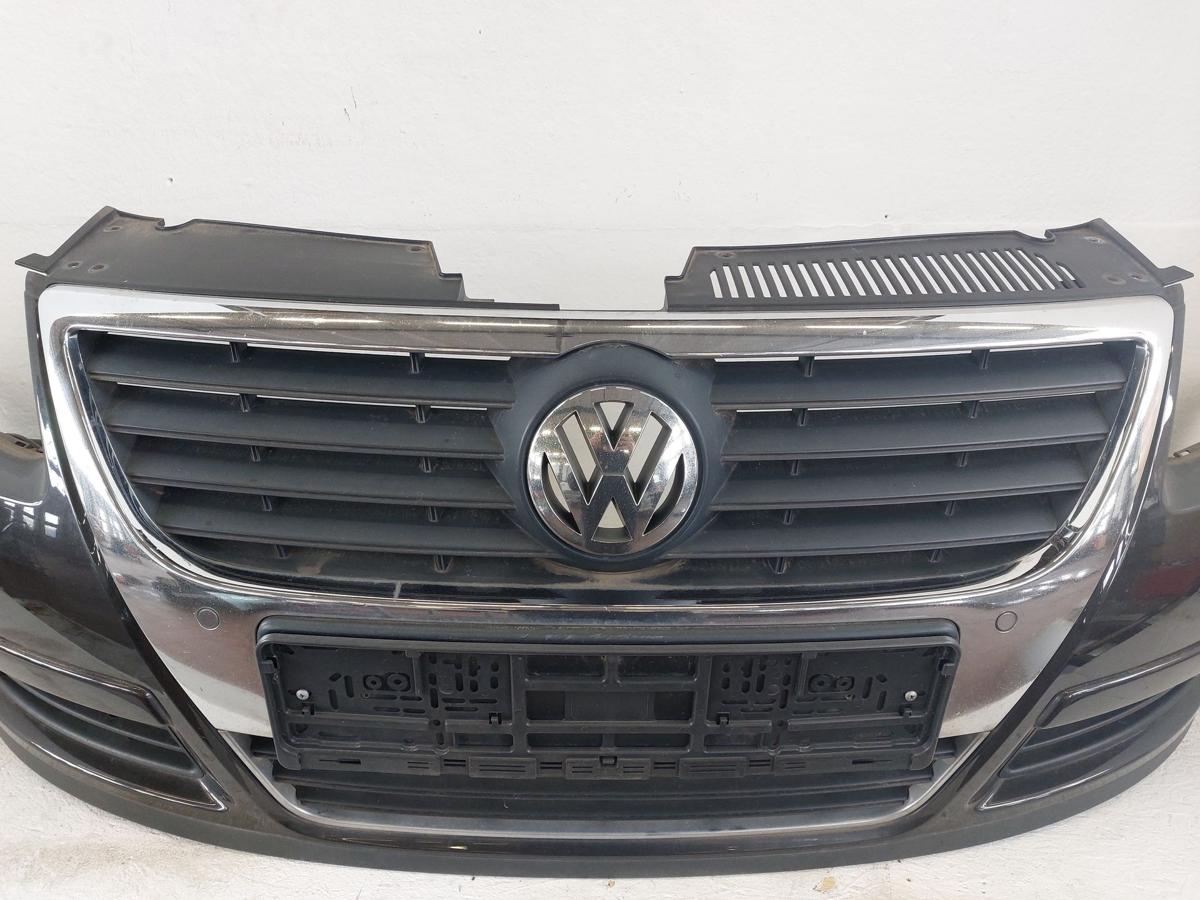 VW Passat 3C B6 Sto&szlig;f&auml;nger vorn Frontsch&uuml;rze Grill PDC NSW SRA LC8Z Moccabrown