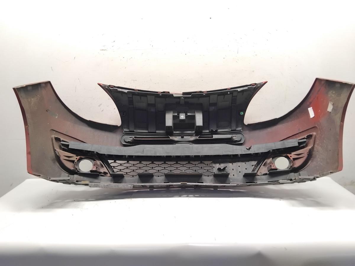 Renault Twingo 2 original Sto&szlig;f&auml;nger Sto&szlig;stange vorn rot OV727 Bj.2010