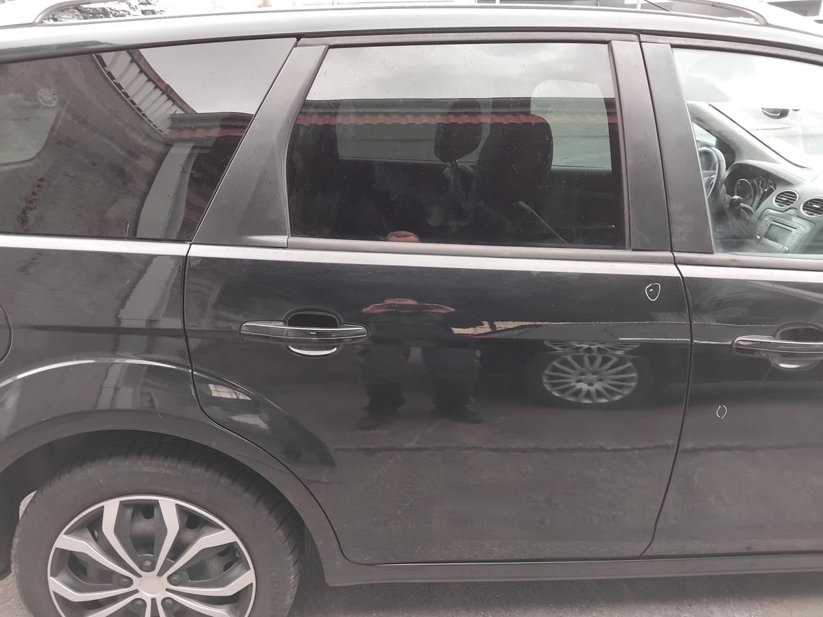 Ford Focus 2 DA3 Kombi T&uuml;r hinten rechts Facelift pantherschwarz BJ2009