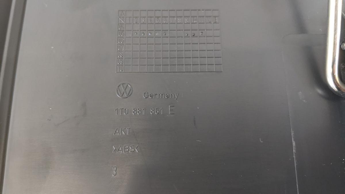 Klapptisch Ablagetisch Tablett Tisch Lehne hinten links VW Touran 1T