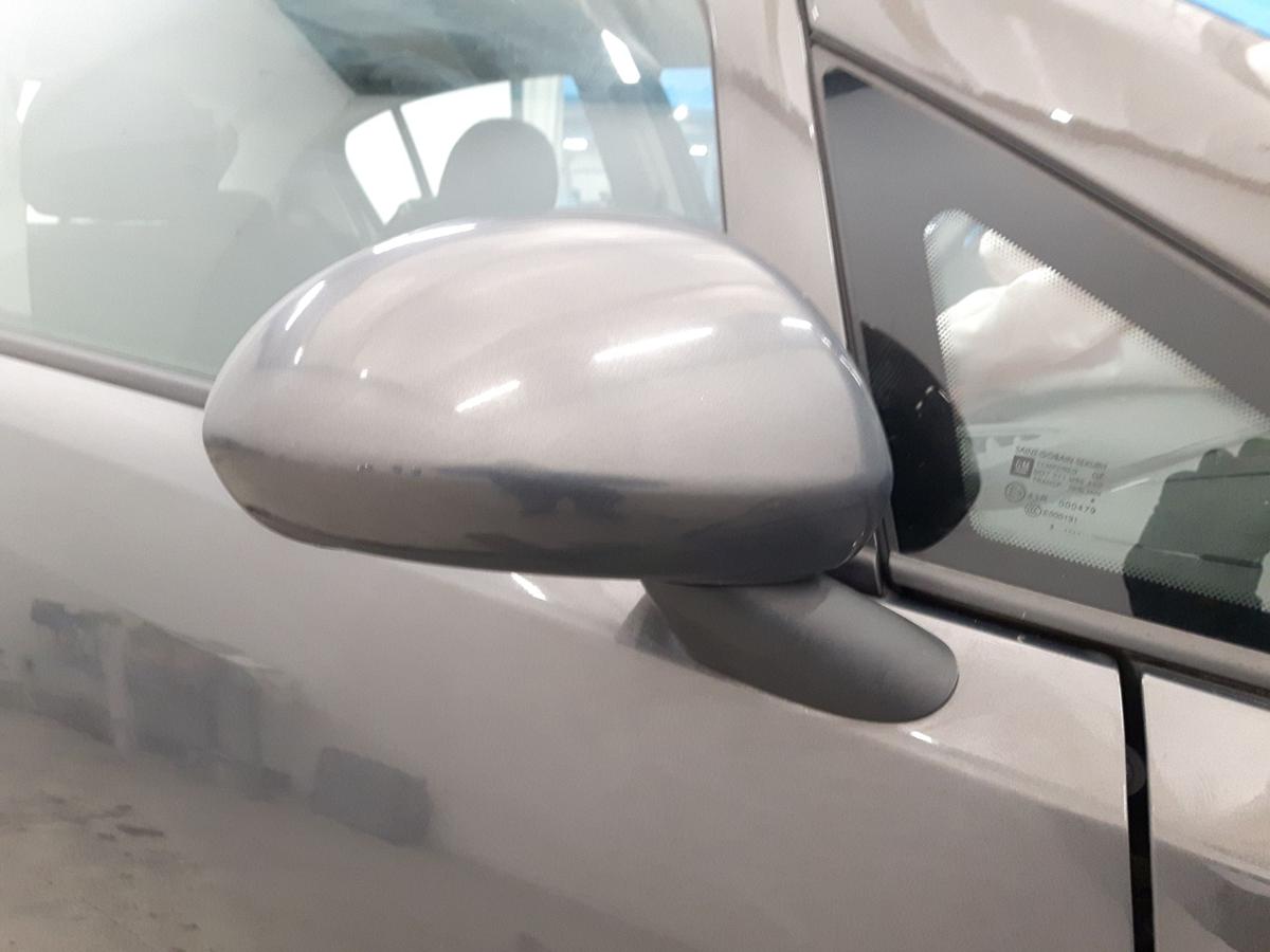 Opel Corsa D original Au&szlig;enspiegel rechts phantomgrau elektrisch unbeheizt BJ2013