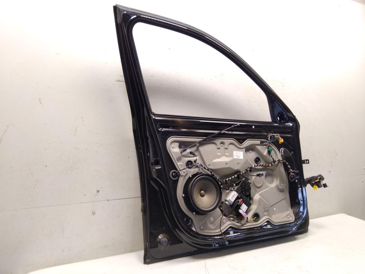 Skoda Octavia 2 1Z T&uuml;r vorn links Fahrert&uuml;r schwarzmetallic LF9R Bj.2010