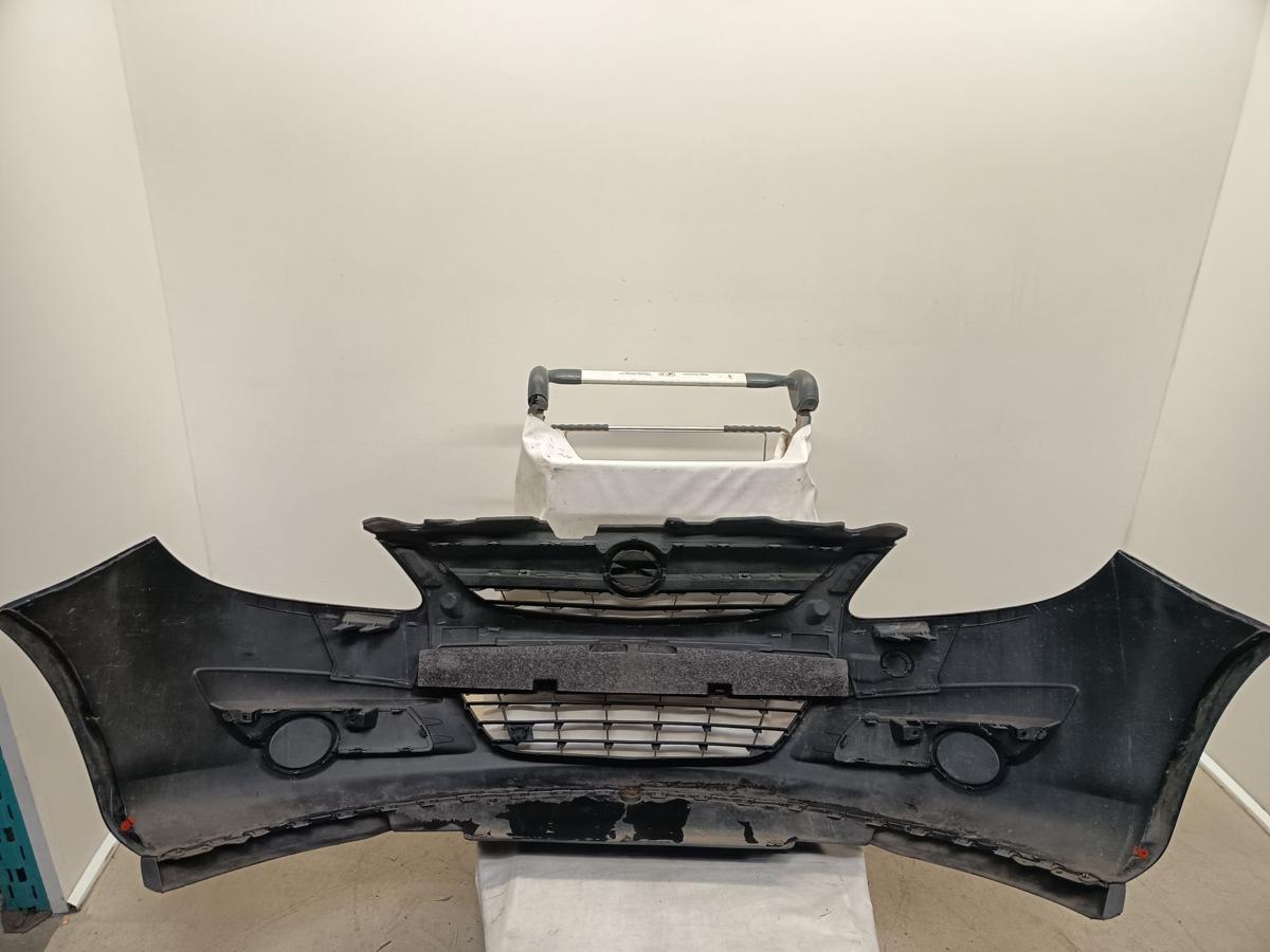Opel Corsa D orig Stoßstange vorn Stoßfänger Z20R Schwarz Bj 2008