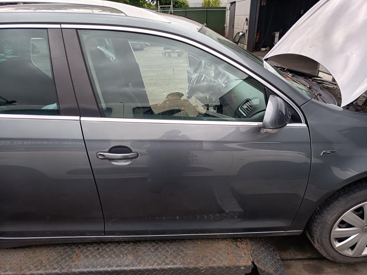 VW Golf VI original Tür rechts Beifahrer D7X Platingrau Bj 2010