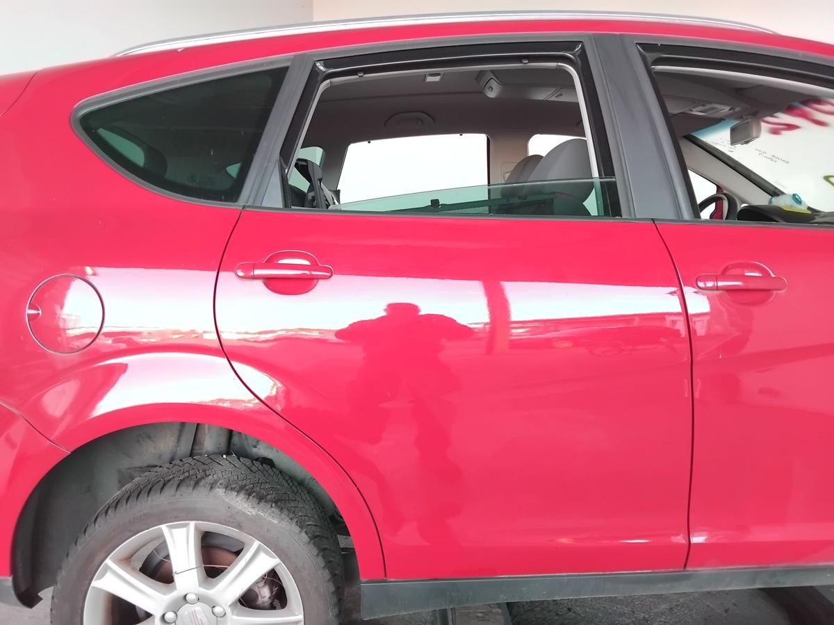 Seat Altea XL 5P T&uuml;r hinten links emocionrot LS3H Langversion BJ2008