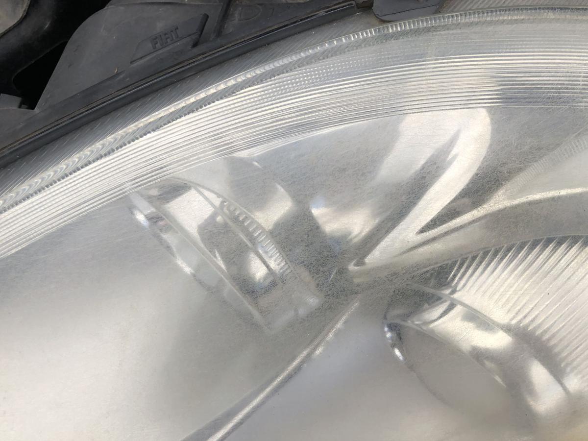 Fiat Bravo 198 Scheinwerfer links Hauptscheinwerfer Halogen Tr&uuml;b Blind OEM