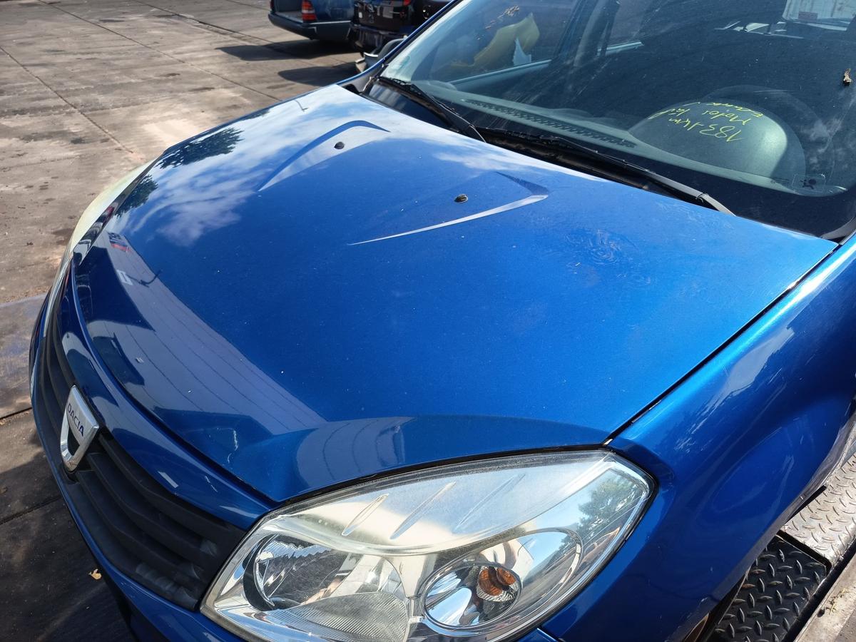 Dacia Sandero 1 BS original Motorhaube Klappe Deckel vorn Front TERNA Blue Bj 09