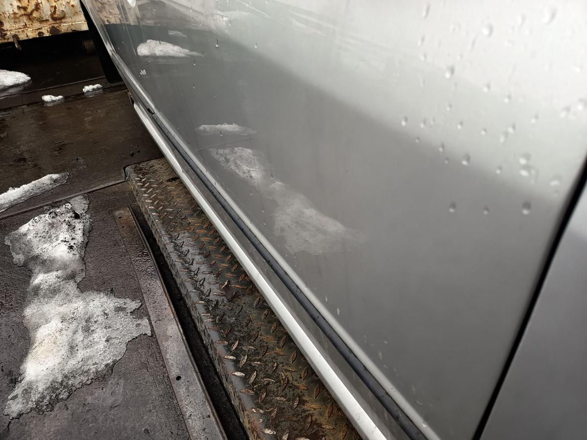 Skoda Fabia I 6Y original T&uuml;r vorn rechts Beifahrer F7T Diamantsilber Bj 2005