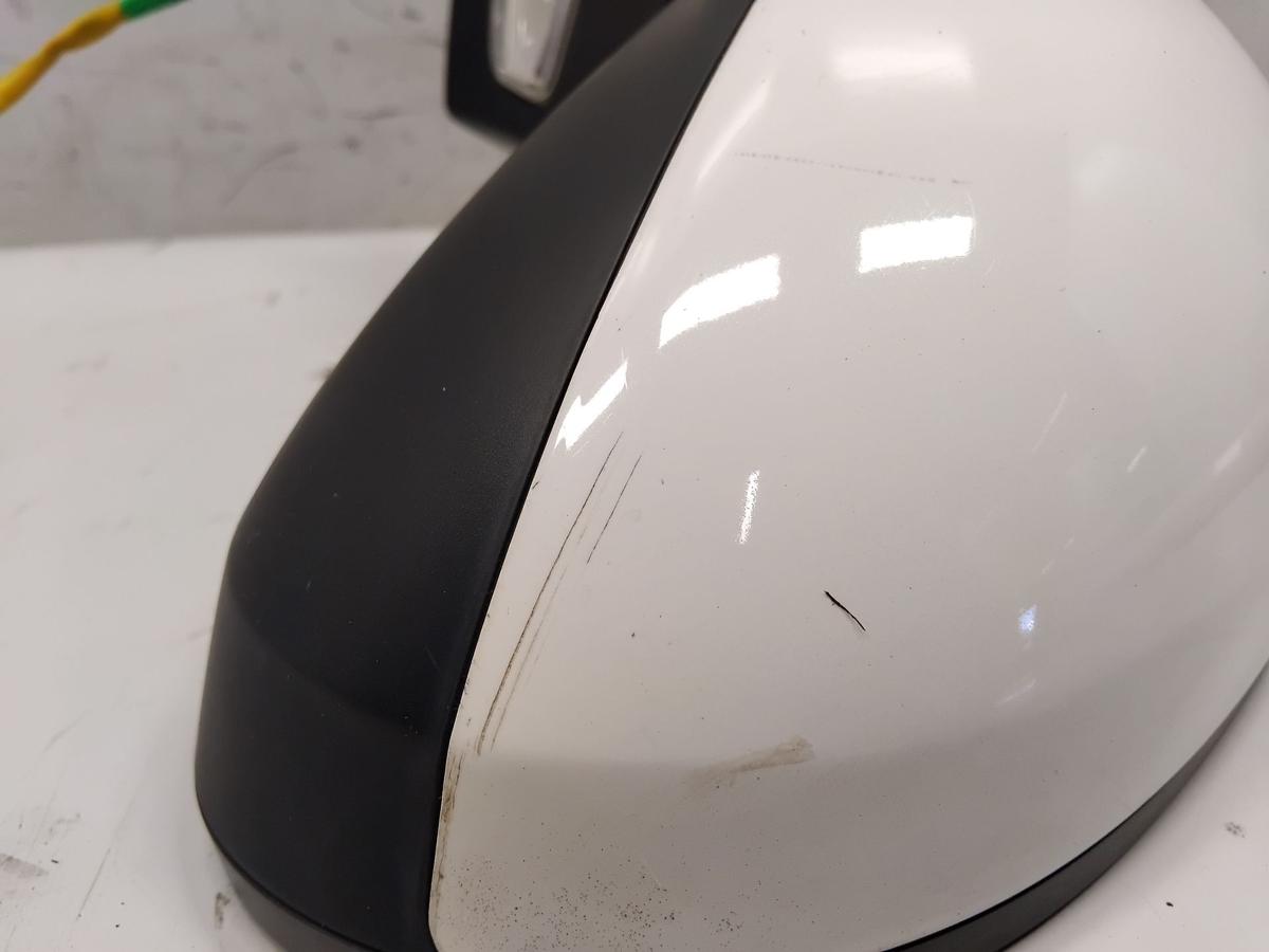 Peugeot 308 orig.Au&szlig;enspiegel links elektrisch&beheizt 6 PIN BJ2010 EWP Schneewei&szlig;