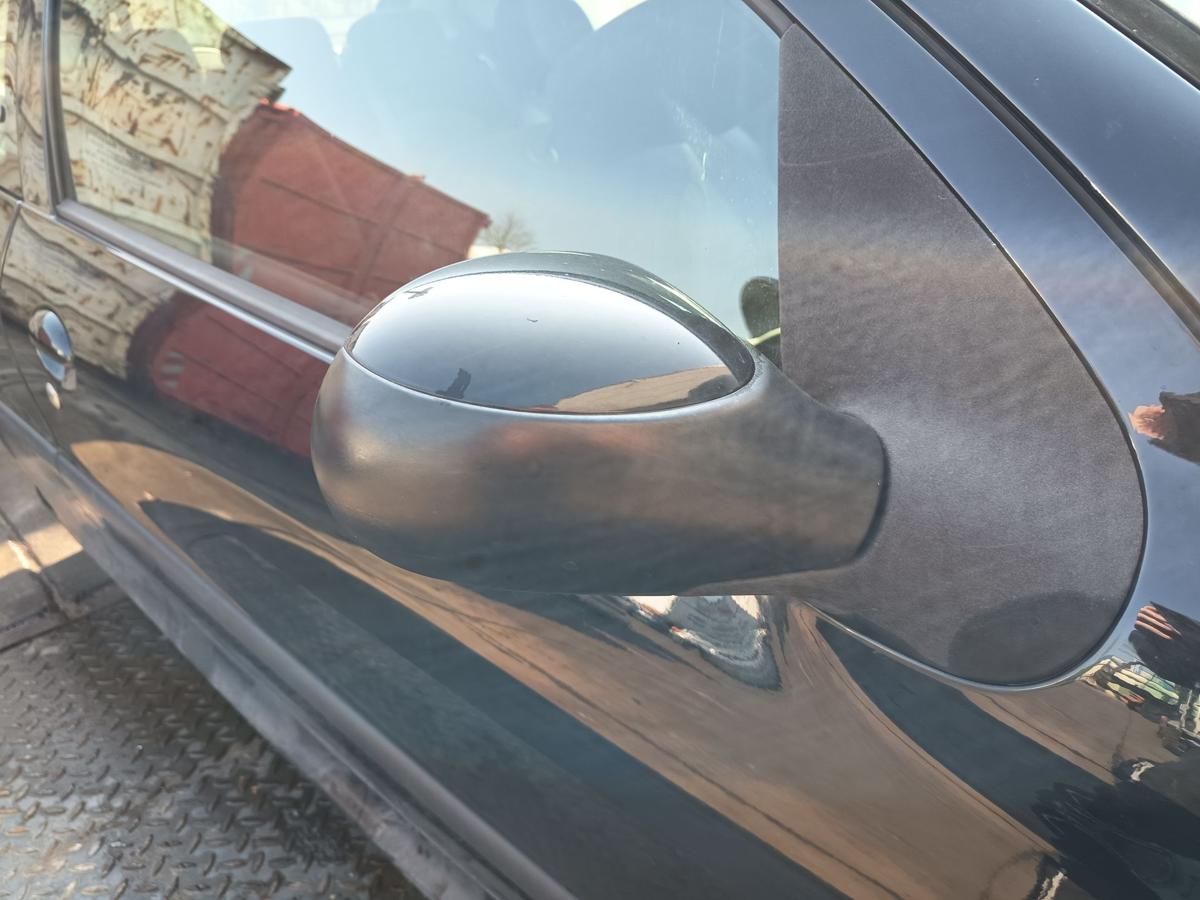 Peugeot 206+ original Au&szlig;enspiegel rechts elektrisch KTV Perla Schwarz Bj 2009