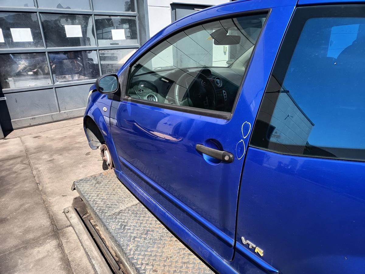 Citroen C2 original Tür links Fahrer KMH Königsblau Bj 2005