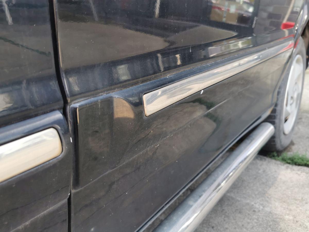Hyundai Trajet FO Tür Autotür Rohbautür Fondtür hinten links EB Ebony Black Roh