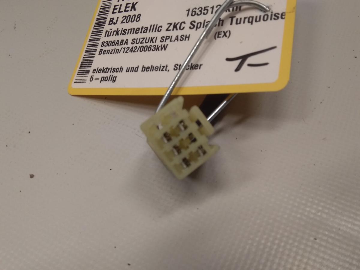Suzuki Splash EX orig.Außenspiegel links elektrisch&beheizt BJ2008 ZKC Splash Turquoise