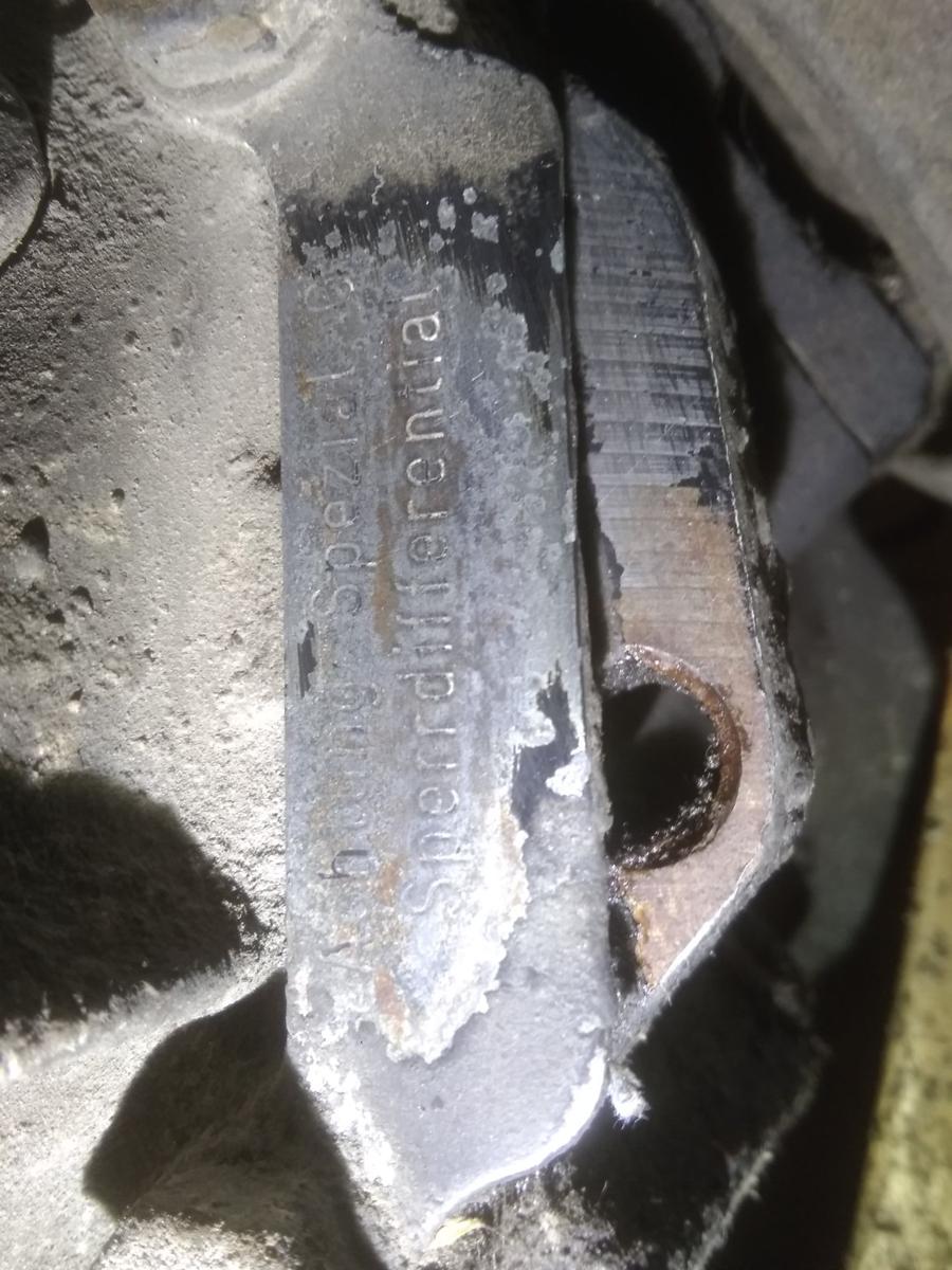 Mercedes 126 Coupe 500SEC original Hinterachsgetriebe Differential Bj.1984