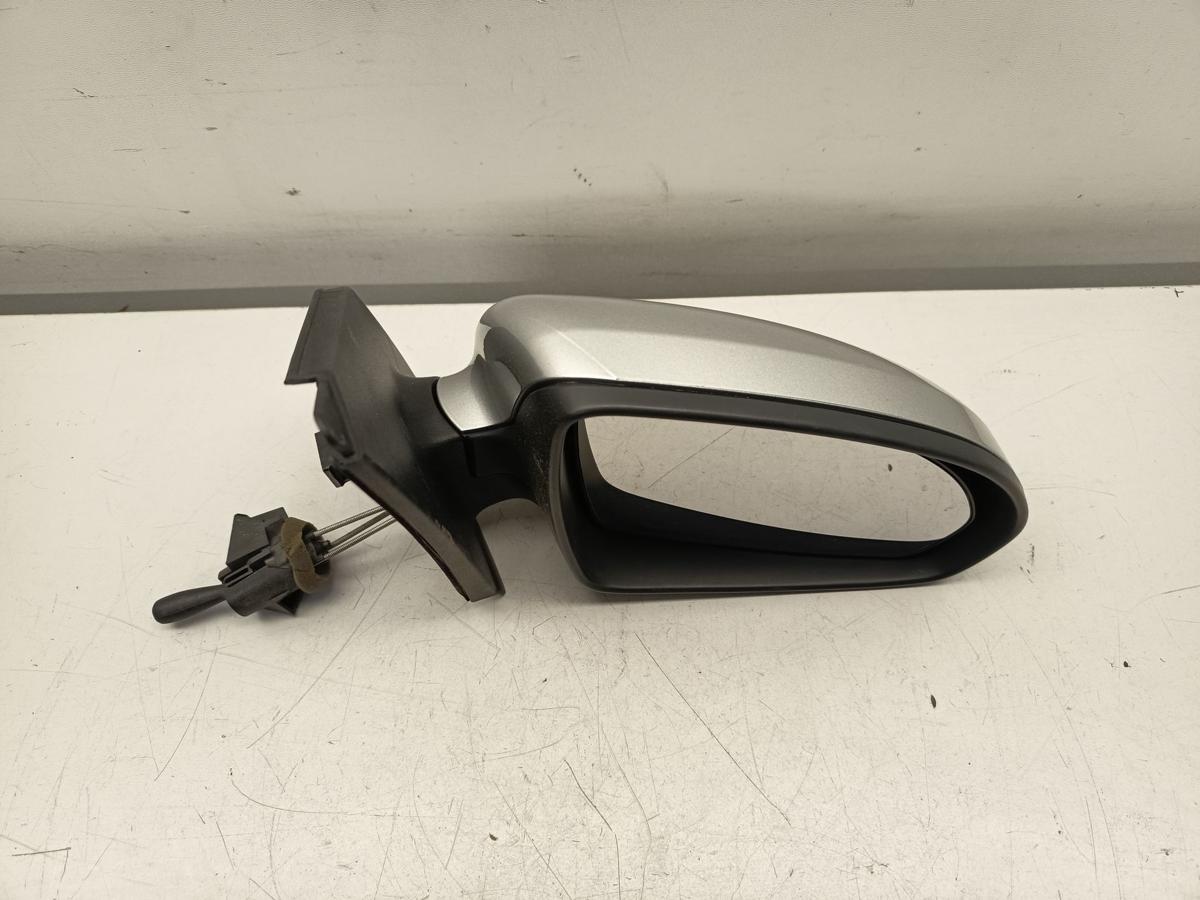 Smart Fortwo 451 original Au&szlig;enspiegel rechts manuell EAD Silber Bj 2009