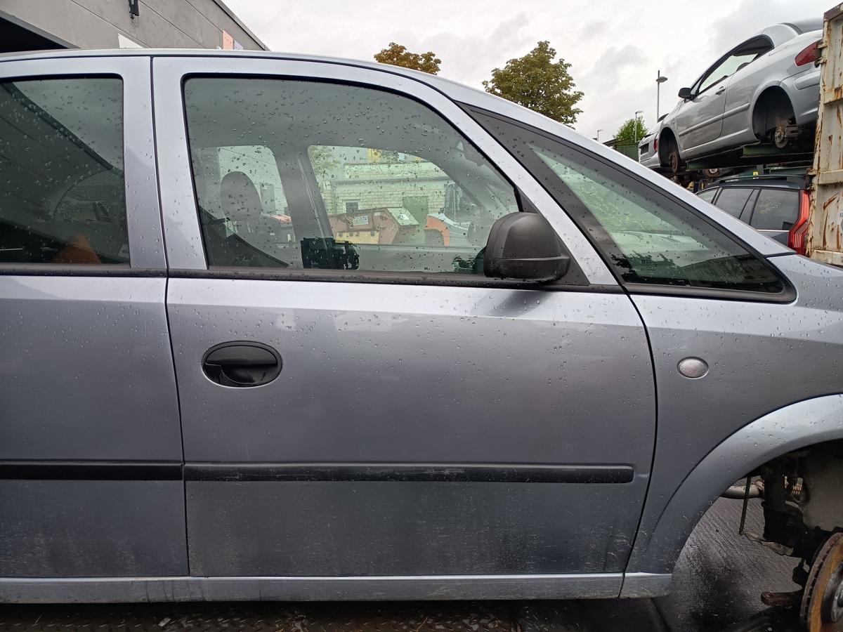 Opel Meriva A orig Tür vorn rechts Beifahrertür Z163 Silber Bj 2003